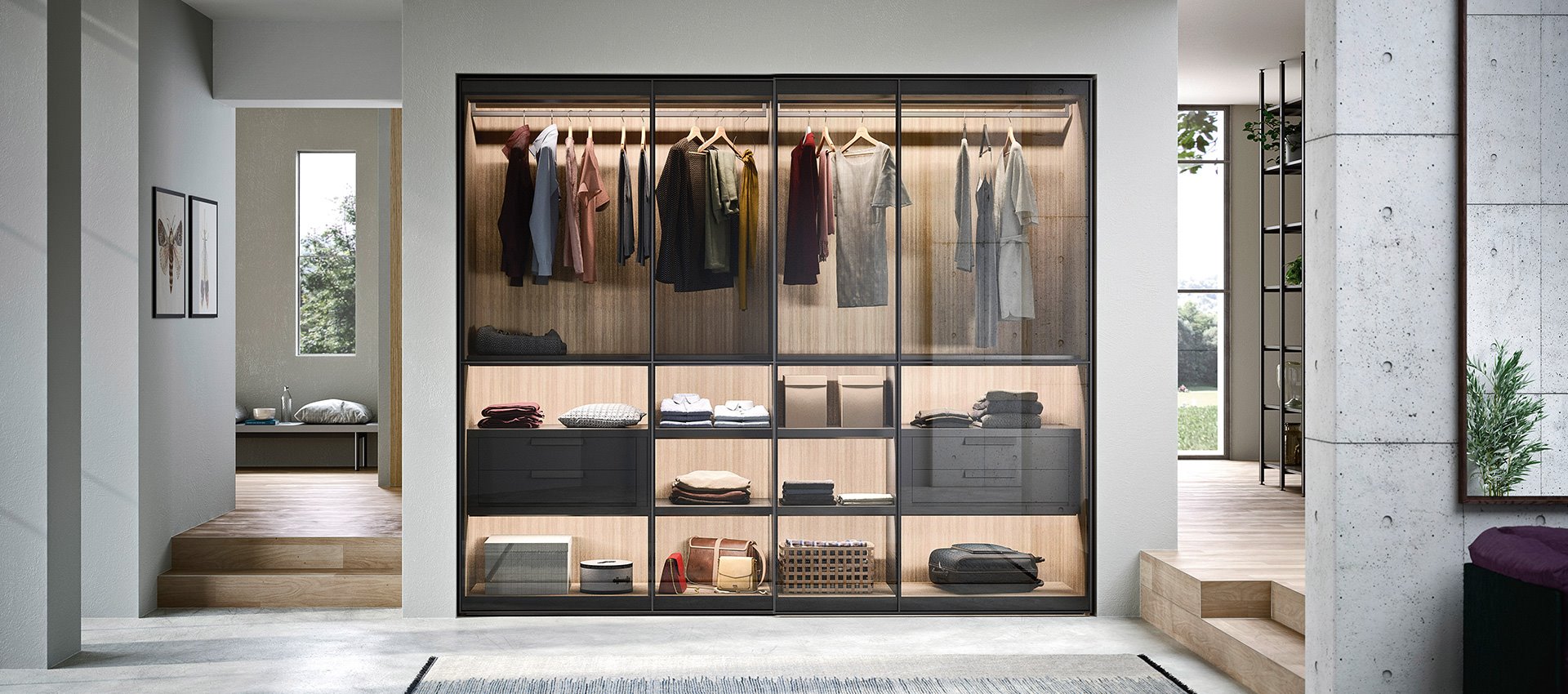 kledingkast schuifdeuren Layer NM bedhabits 1920 x 850 2